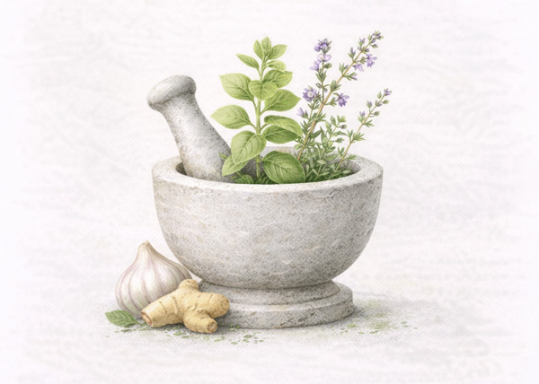 Ručně vyráběné bylinné produkty